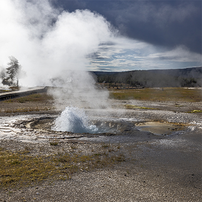 Mustard Spring in Biscuit Basin