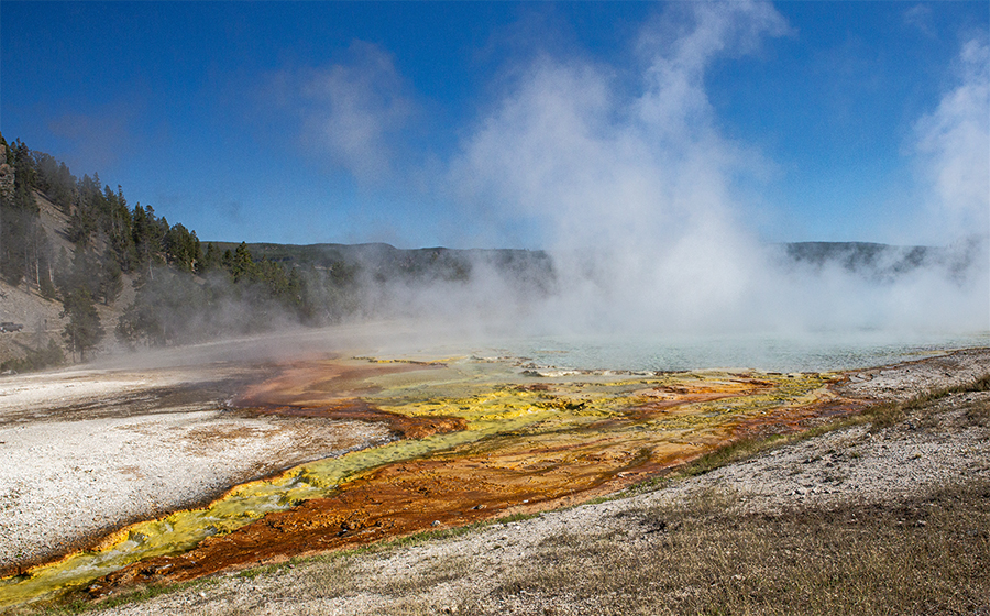 Runoff from Excelsior Geyser